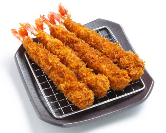 タレカツ 海老1人前(海老フライ4尾)(タルタルソース付き)