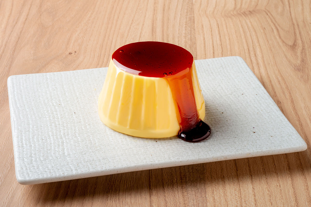 宅配とんかつ かさねや 昔ながらのたっぷり玉子プリン