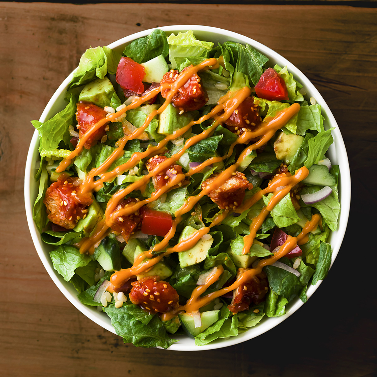 CHOPPED SALAD DAYS ヤンニョムチキン_サラダ(Vegan)