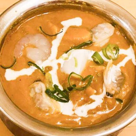シーフードカレー/seafood curry