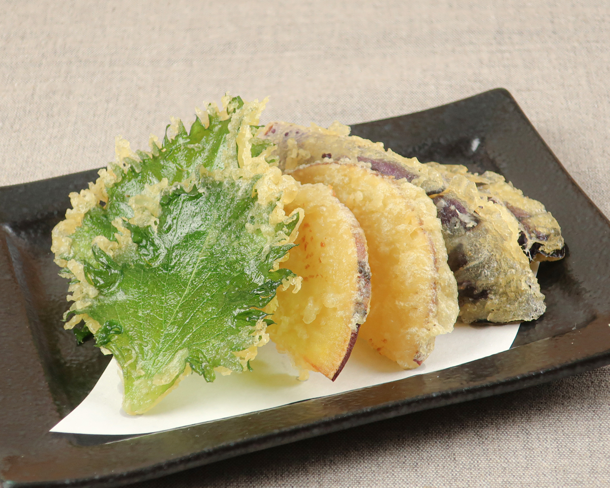 大盛海鮮天丼マウンテン 野菜天ぷら盛り合わせ