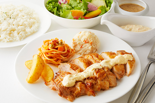 黒毛和牛ハンバーグ専門店 福よし 自家製照り焼きチキン弁当