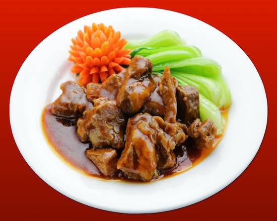 梅蘭 牛バラ肉の煮込み