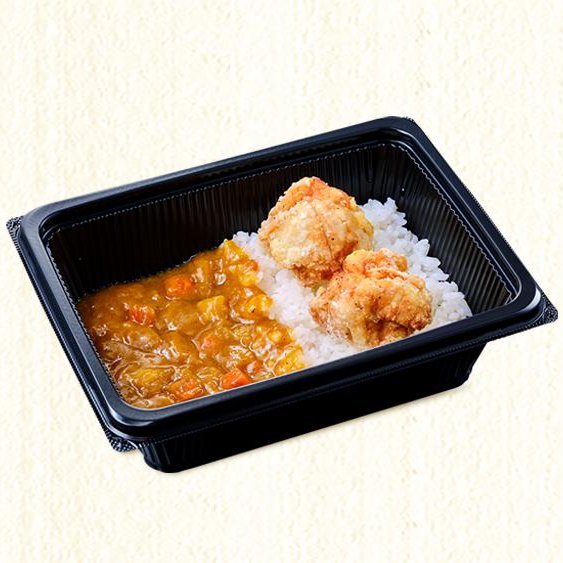 かつ庵 おこさまから揚げカレー弁当