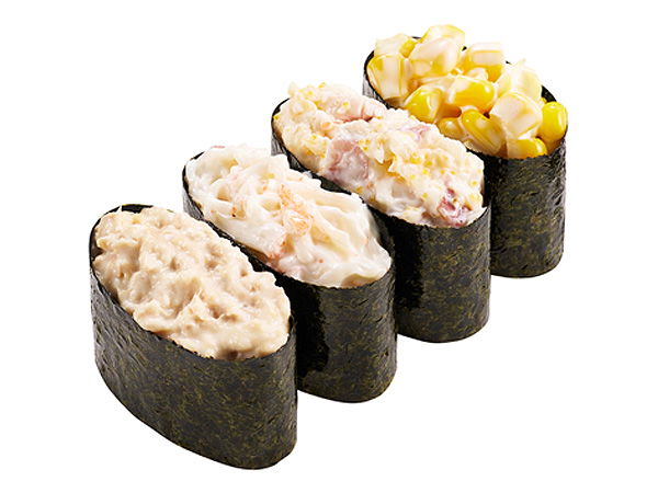 スシロー サラダ4貫