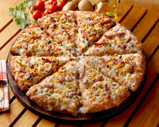 ピザーラスタイル たっぷりクリーミーコーンピザ