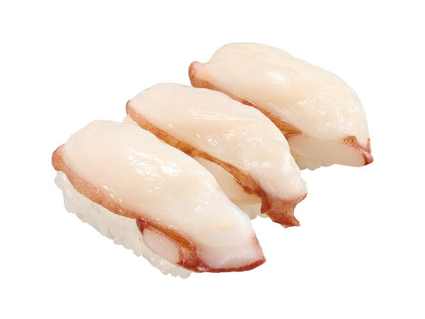 スシロー 水たこ3貫