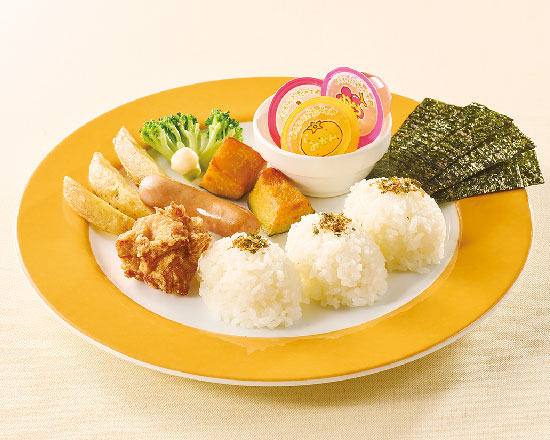 ジョナサン おこさまおにぎりプレート(ゼリー付き)