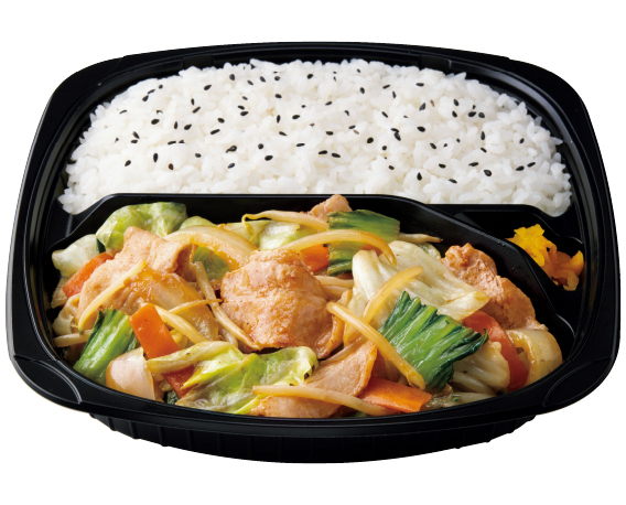 キッチンオリジン 肉野菜炒め弁当 香味醤油だれ～1日に必要な野菜の2分の1使用～