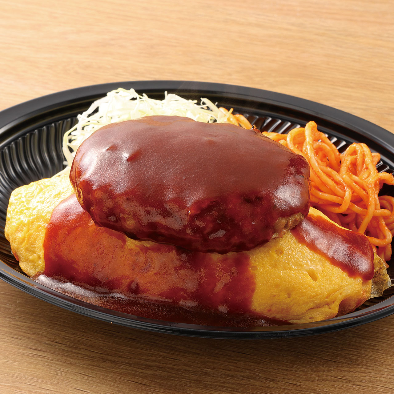 ピノキオ オムライス＆ハンバーグ弁当