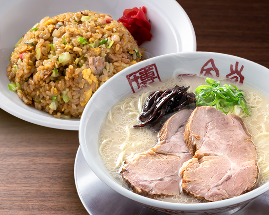 一風堂人気No.2 博多とんこつラーメン+チャーハン セット