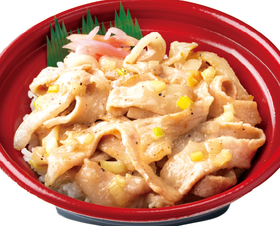 オリジン 肉W盛り豚とろ焼肉丼～瀬戸内レモン使用ネギ塩だれ～