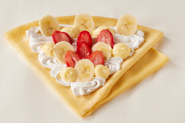 至福の贅沢「恋するクレープ」 バナナいちごWクリーム Banana Strawberry Double Cream