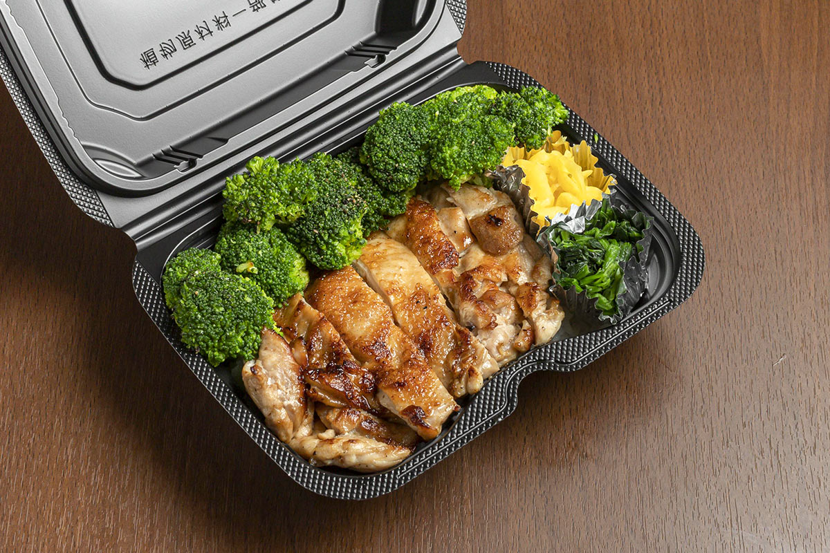 モンスターグリル ブロッコリーチキン丼