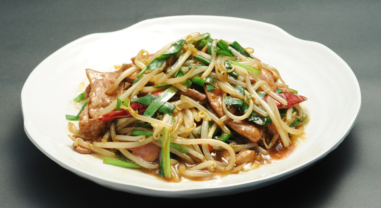 永利 ニラレバ炒め