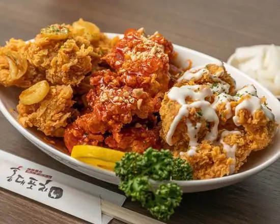 韓国料理 ホンデポチャ トリプルチキン Triple Chicken