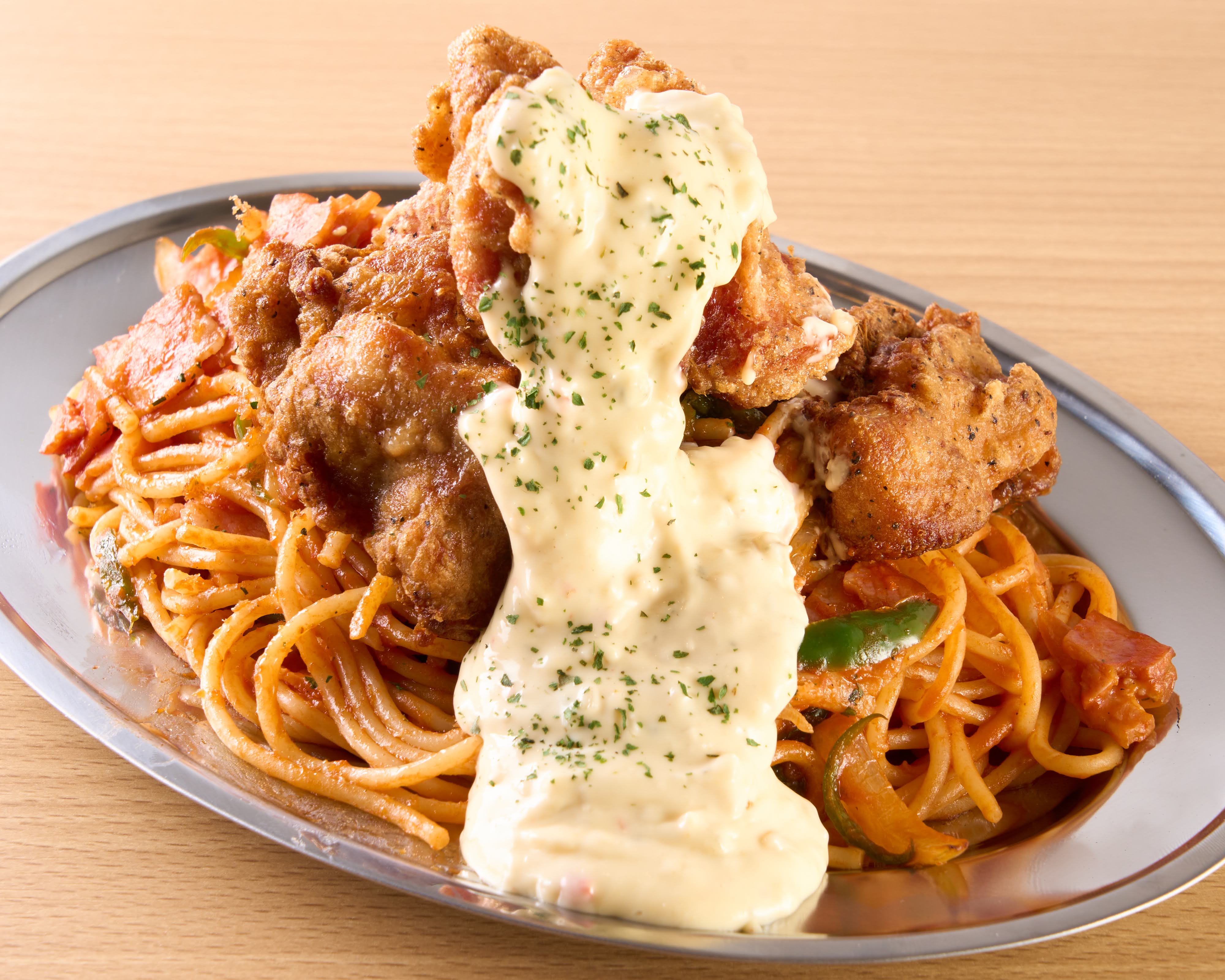 スパゲティの店『神田ナポリタン』 タルタルチキン＆ナポリタン Tartar Chicken＆Napolitan