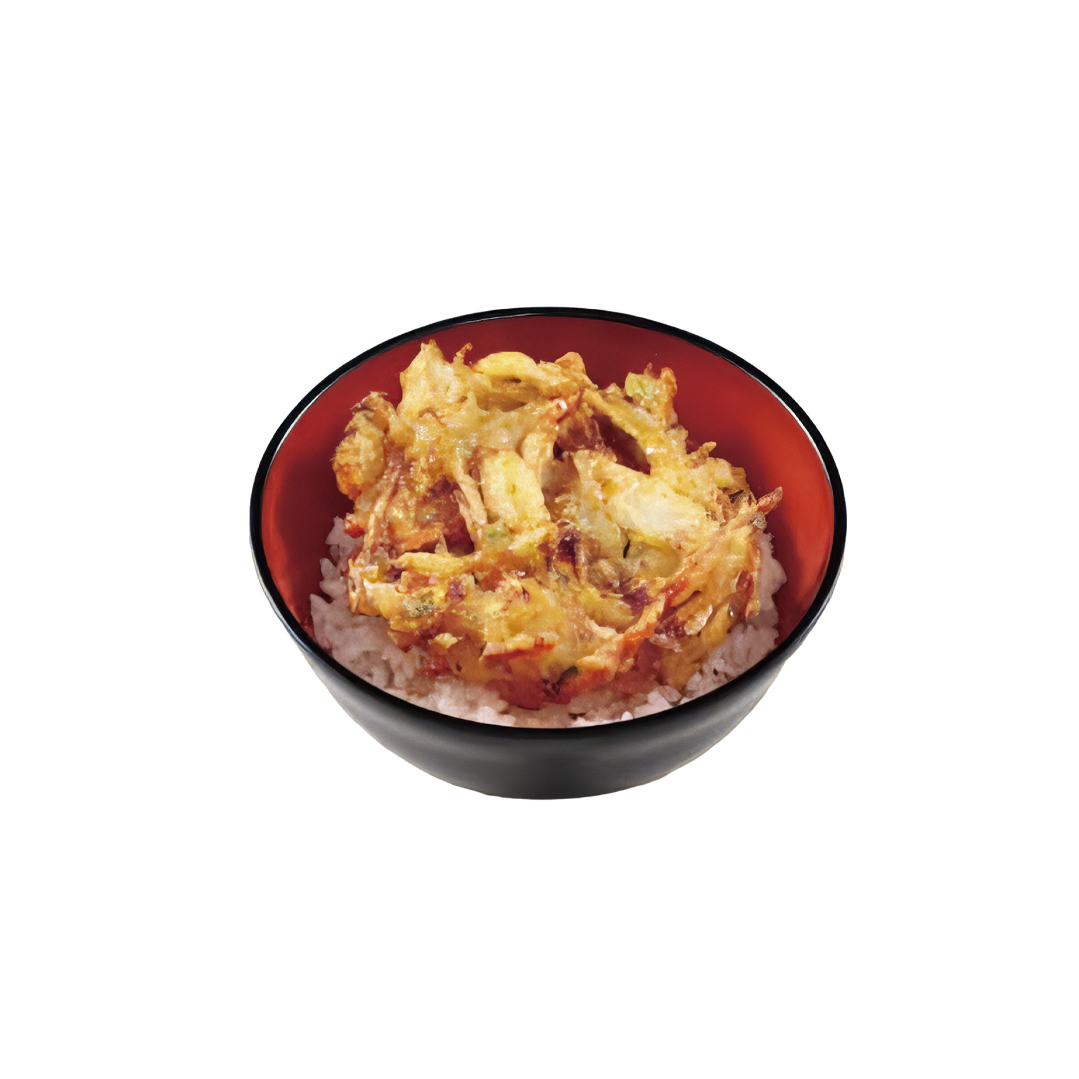 富士そば ミニかき揚げ丼(単品) Mini Vegetable Tempura Rice Bowl