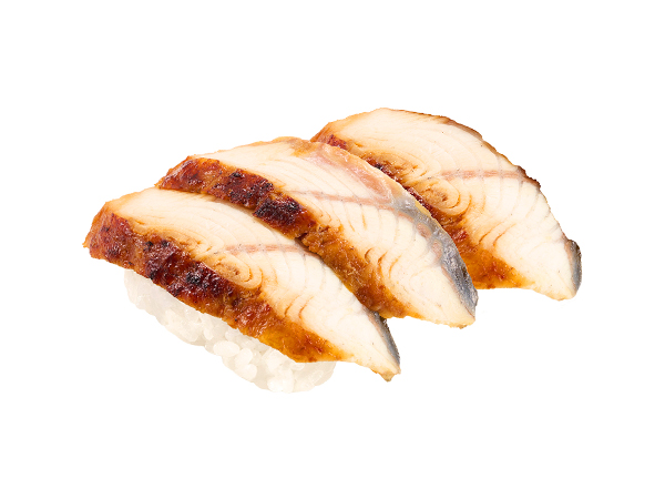 スシロー うなぎ3貫