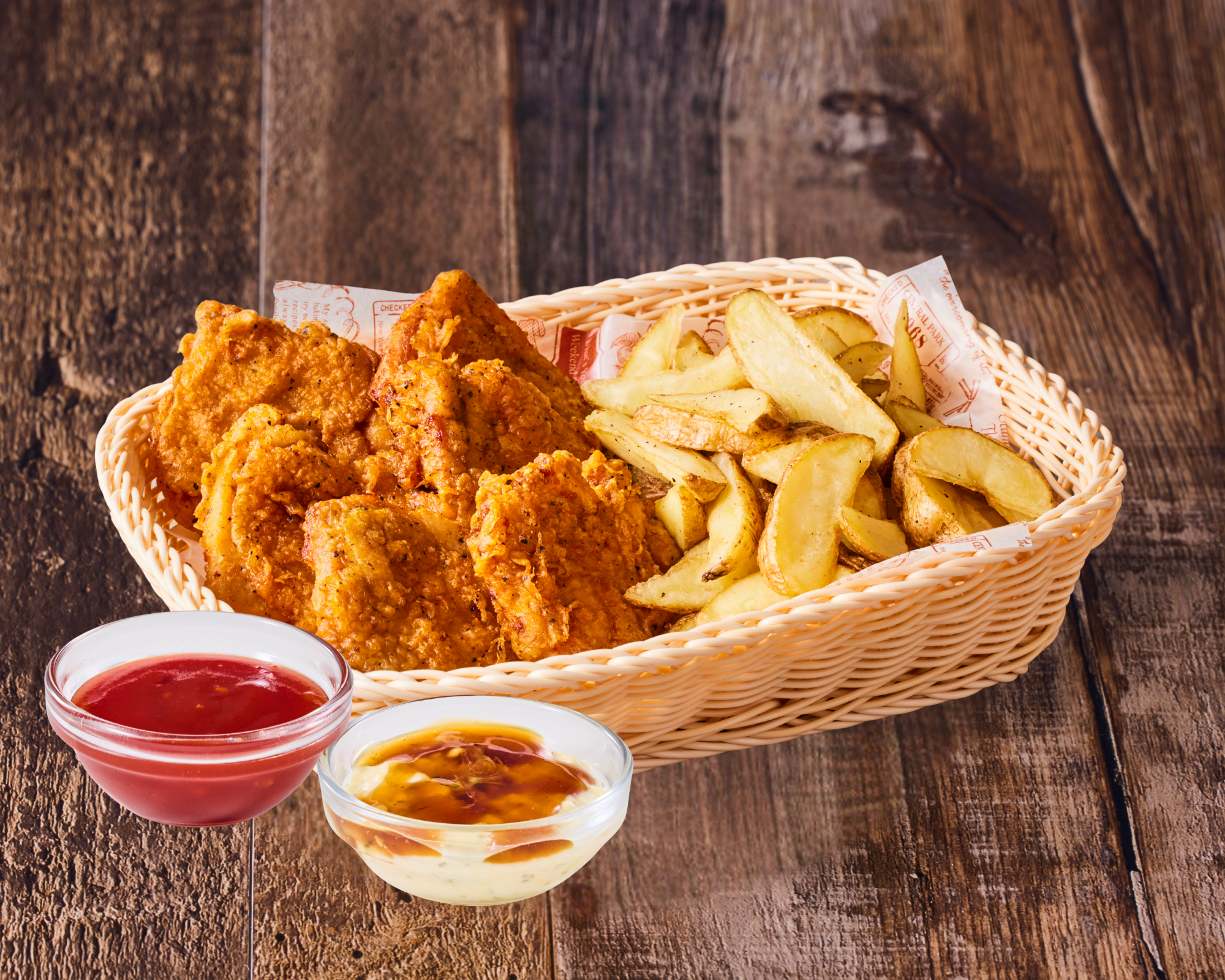 フレッシュネスバーガー スペシャルチキンBOX(ディップ付中)