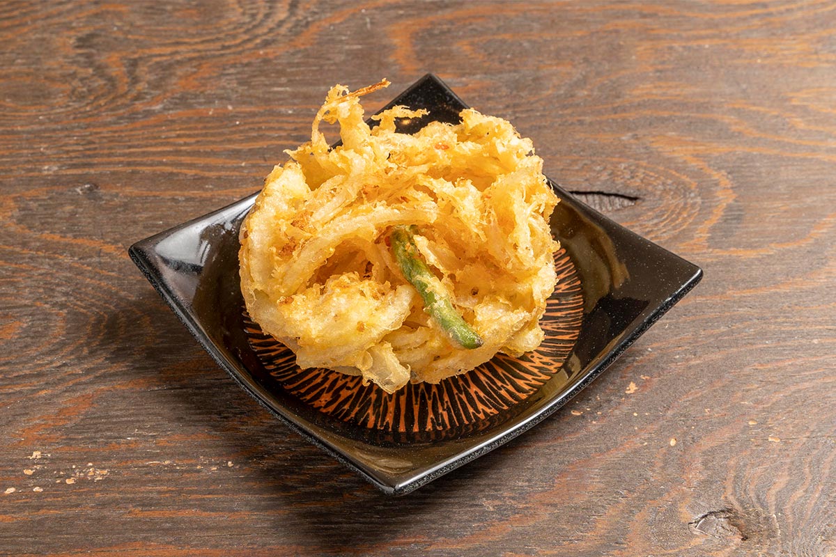 十割蕎麦嵯峨谷 かきあげ