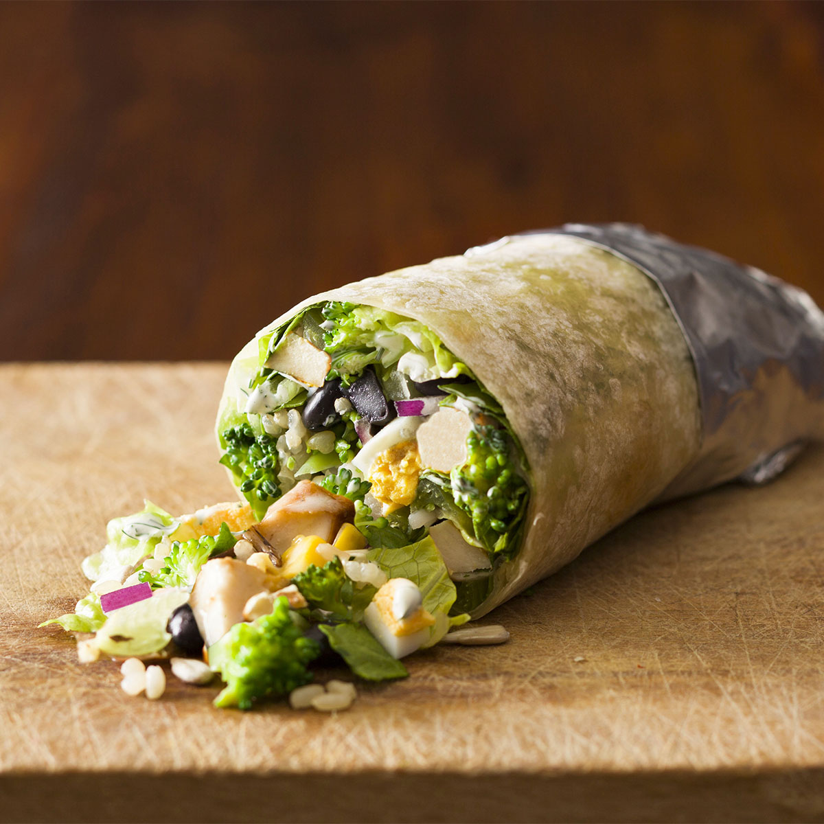 CHOPPED SALAD DAYS ブロッコリーチキン_ブリート