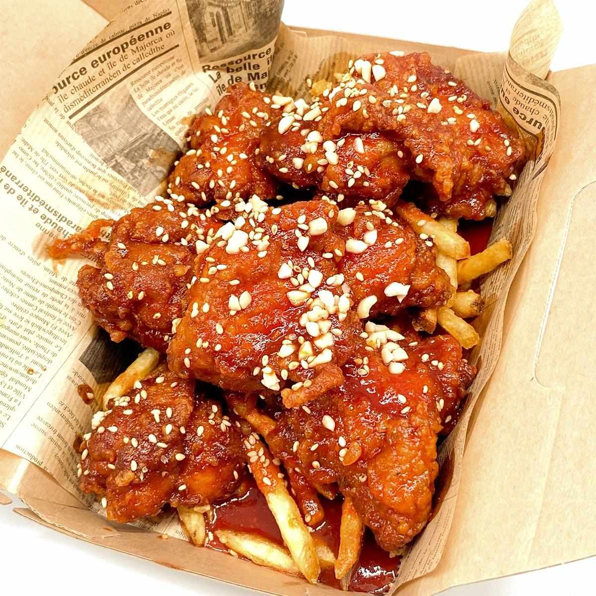 小さな韓国 あぷろ人気No.1 ヤンニョムチキン