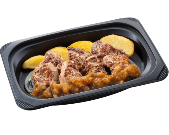 ステーキガスト (おかず)熟成乱切りラウンドステーキ約200g