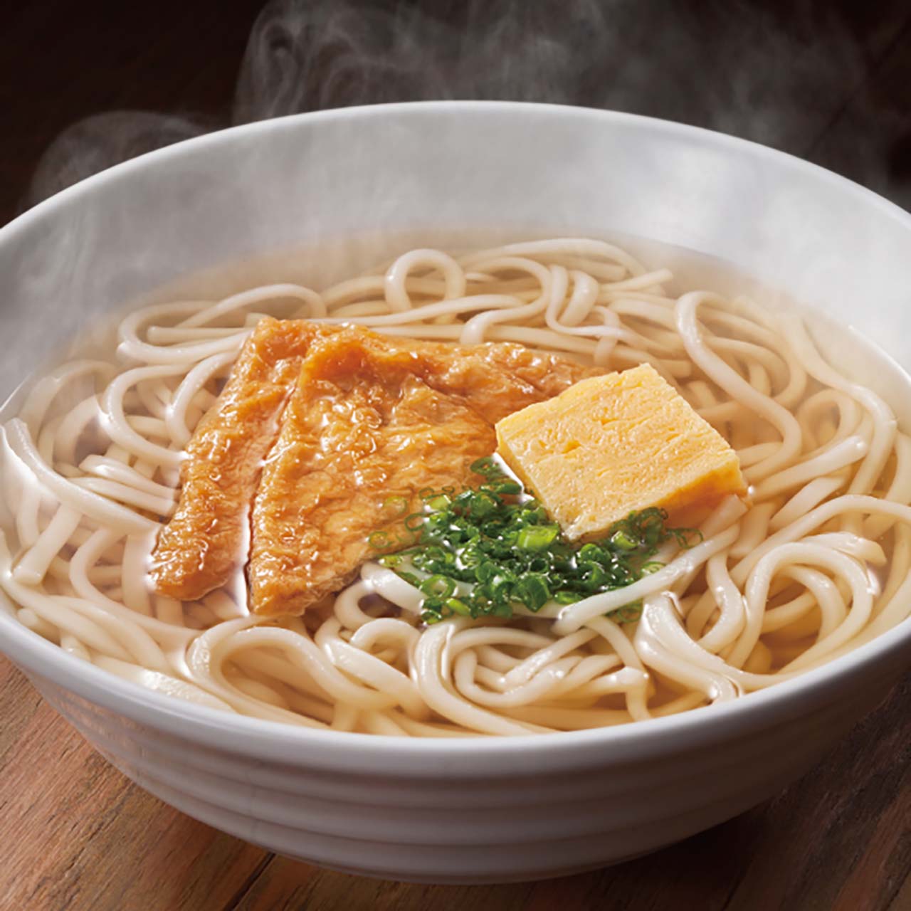 きつねうどん 【大盛】 (スープ別添え)≪1912≫