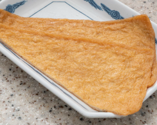 富士そば きつね Fried Tofu Skin