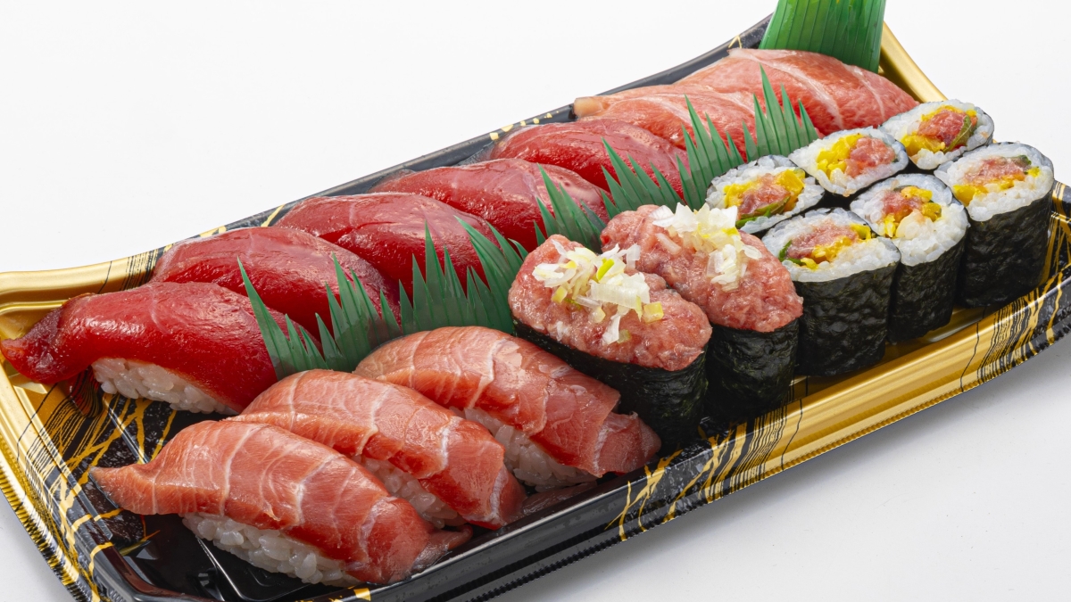 板前寿司 最強天然本まぐろセット (1～2人前) Fresh Wild Bluefin Tuna Sushi Combo (1～2serving)