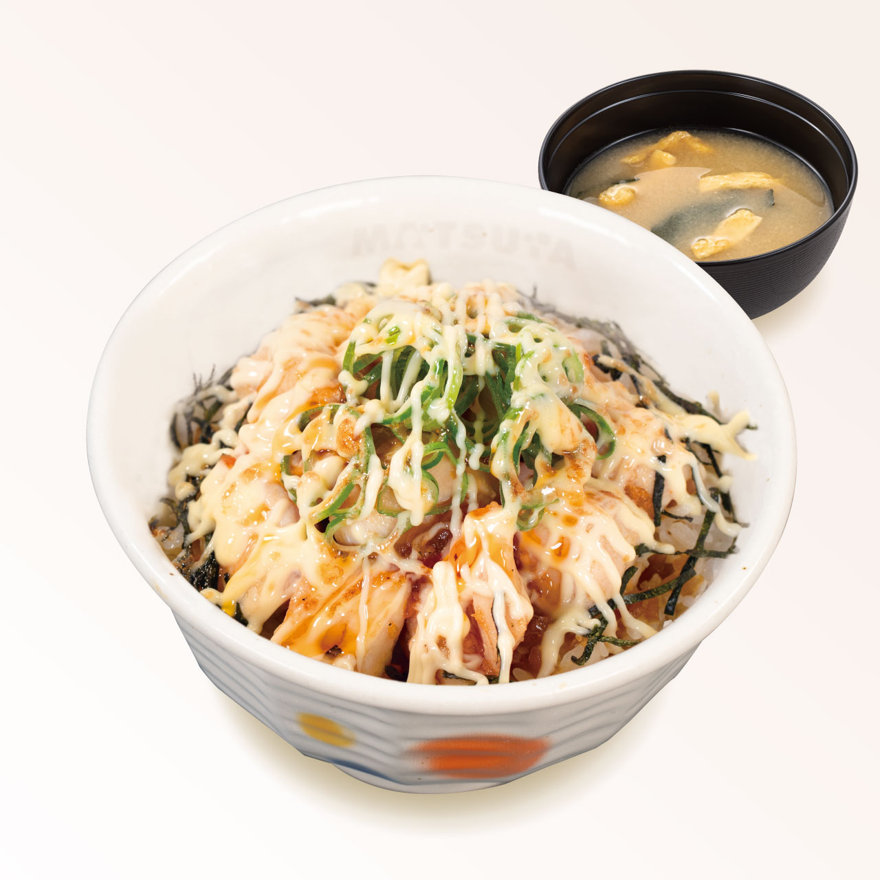松屋 マヨ辣鶏めし(味噌汁付)