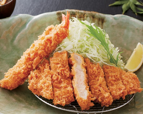 かつアンドかつ 極上ロースかつと海老フライ弁当