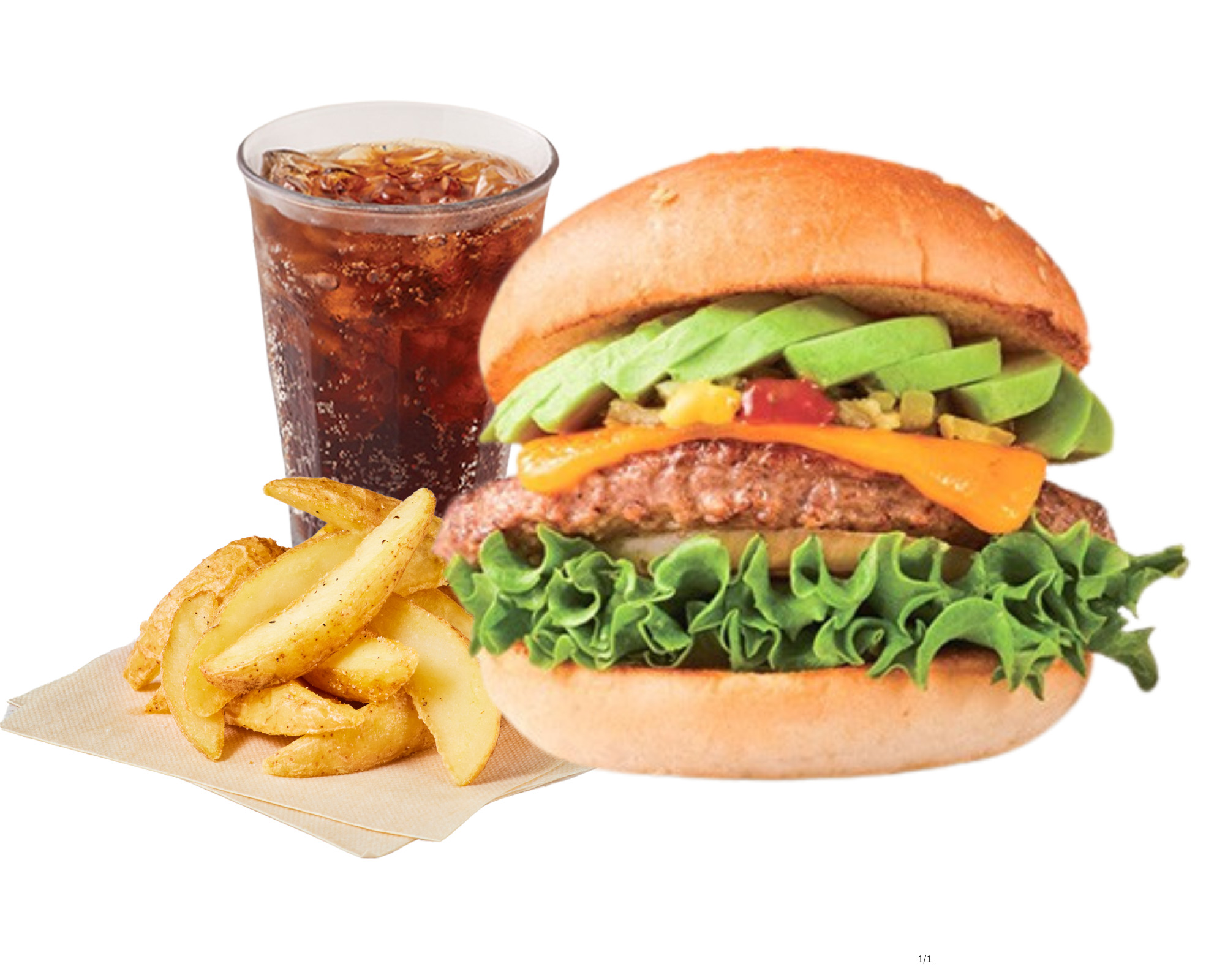 フレッシュネスバーガー [セット]クラシックアボカドチーズバーガー