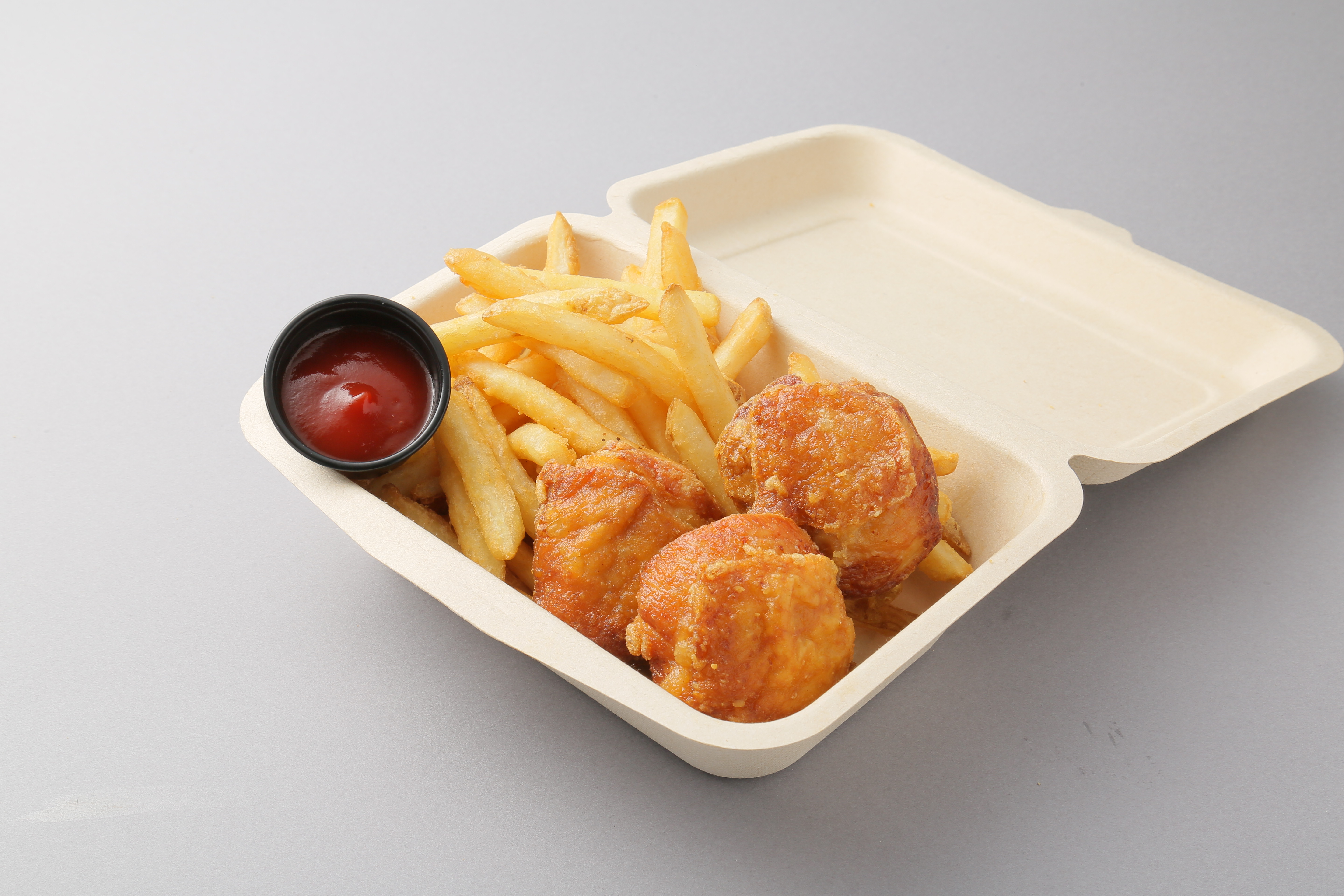 築地銀だこ 唐揚げ＆フライドポテト(小)