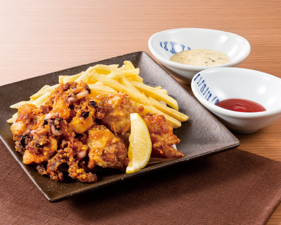 夢庵 人気フライ盛り合わせ