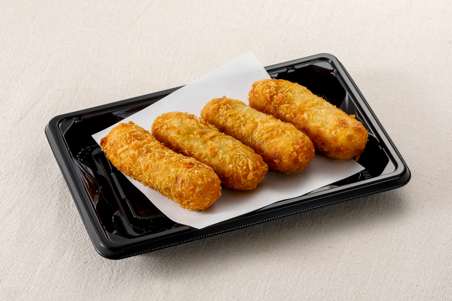 和食さと もちもちスティックカレーパン(4個)