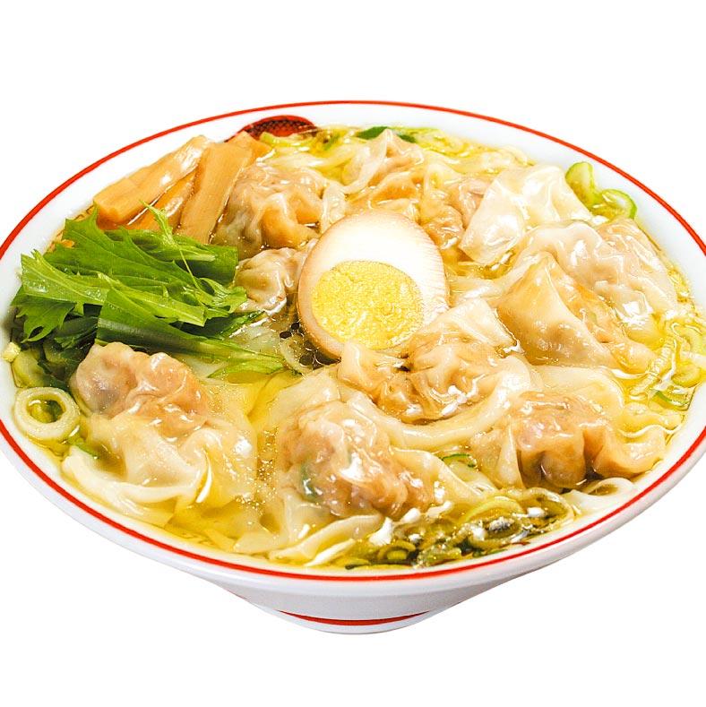 広州市場人気No.3 こだわりの 広州雲呑(ワンタン)麺 醤油