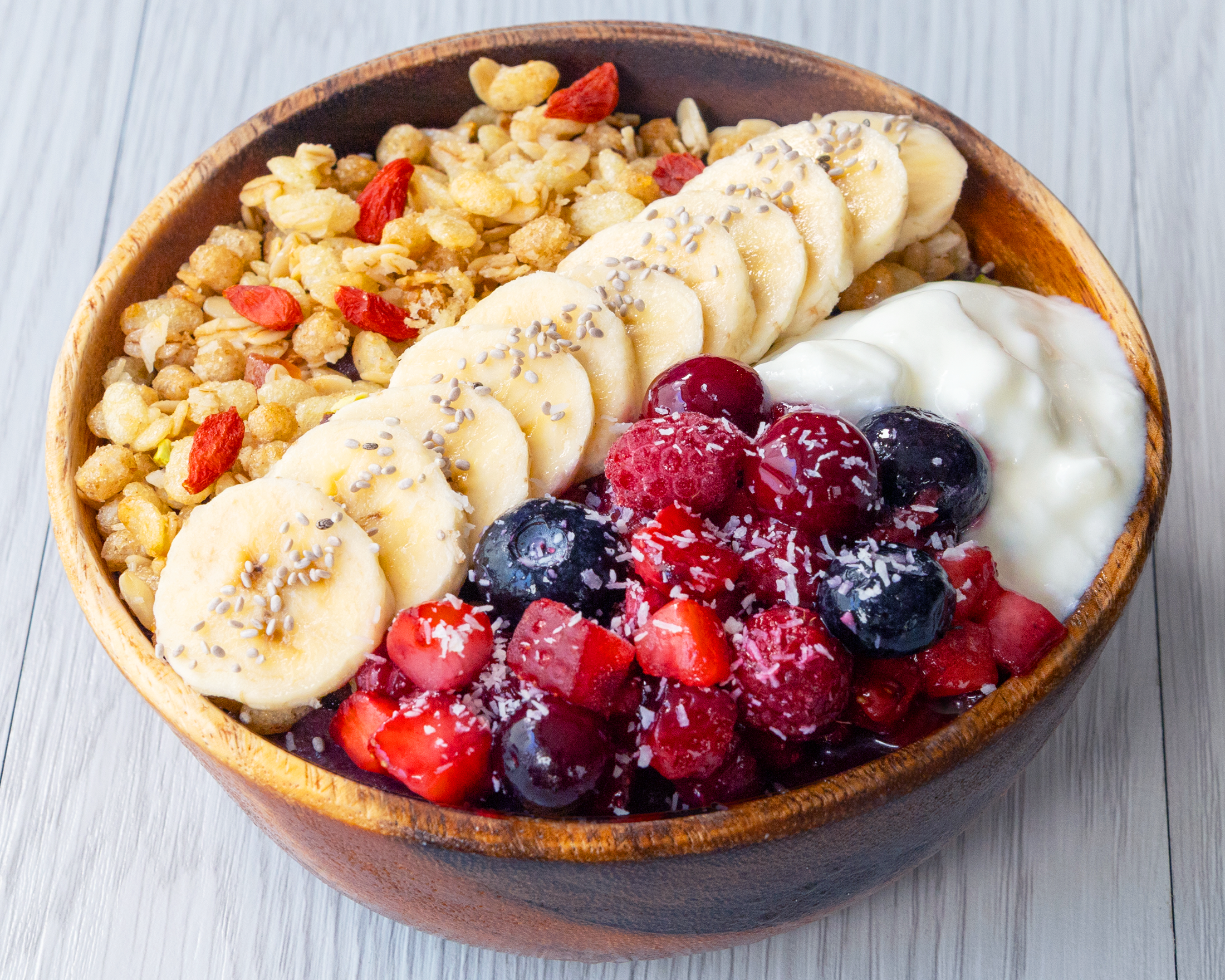 【フルーツたっぷりアサイーボウル】ワイキキ・ボウルズ 【Full Size】ベリーベリーボウル【BBB】