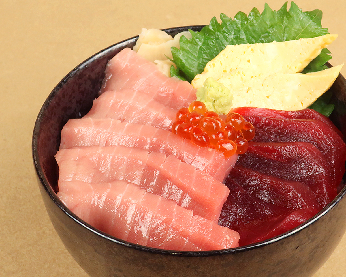 職人のシャリで食べるまぐろ丼 まぐろ近衛 中とろと赤身の贅沢丼