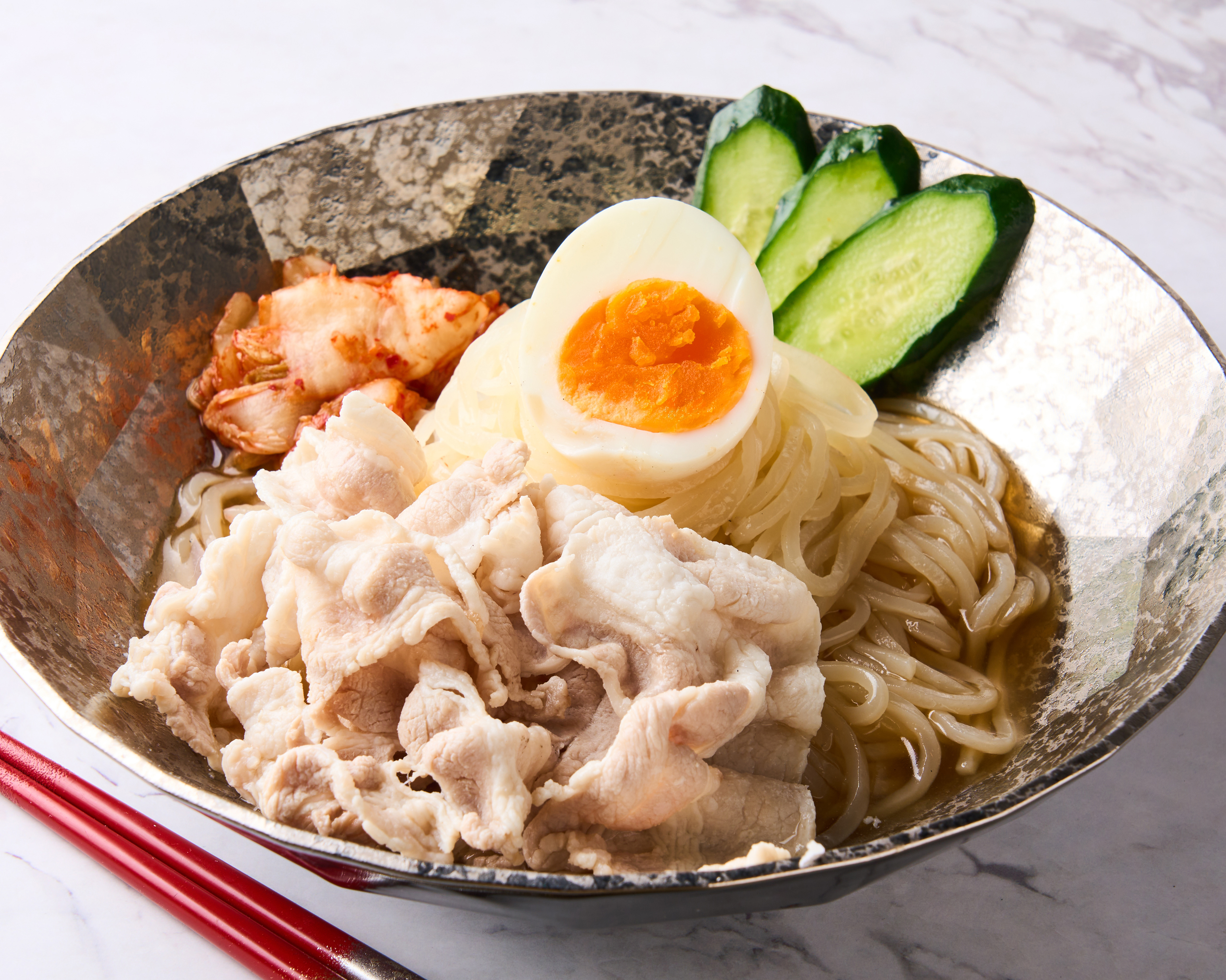 東京冷麺スタンド 豚しゃぶ盛岡冷麺 Morioka Cold Noodles with Pork Shabu