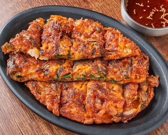 カントンの思い出人気No.3 海鮮キムチチヂミ