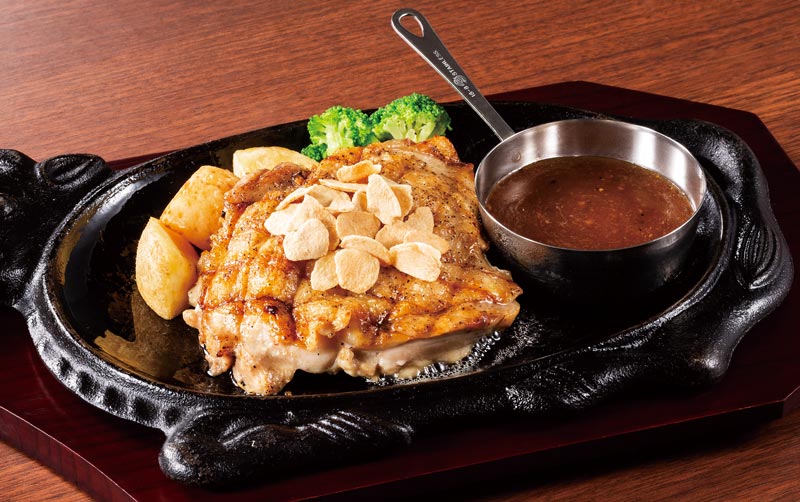 フォルクス ガーリックチキンステーキ