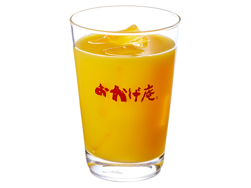 おかげ庵 オレンジジュース