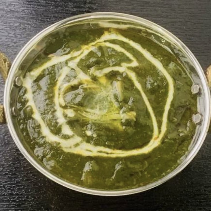 【当店人気No.3】サグチキンカレー Chicken sag curry