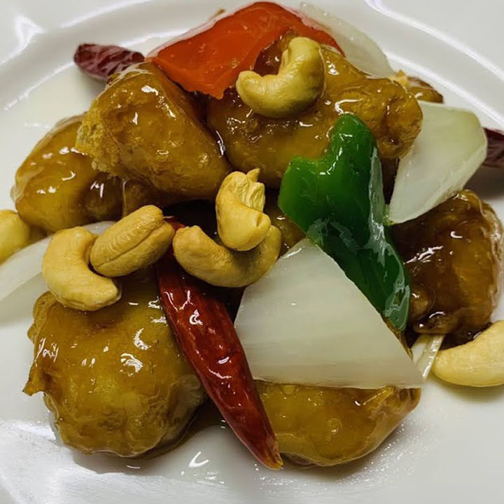 健康中華青蓮 海老とカシュナッツ炒め