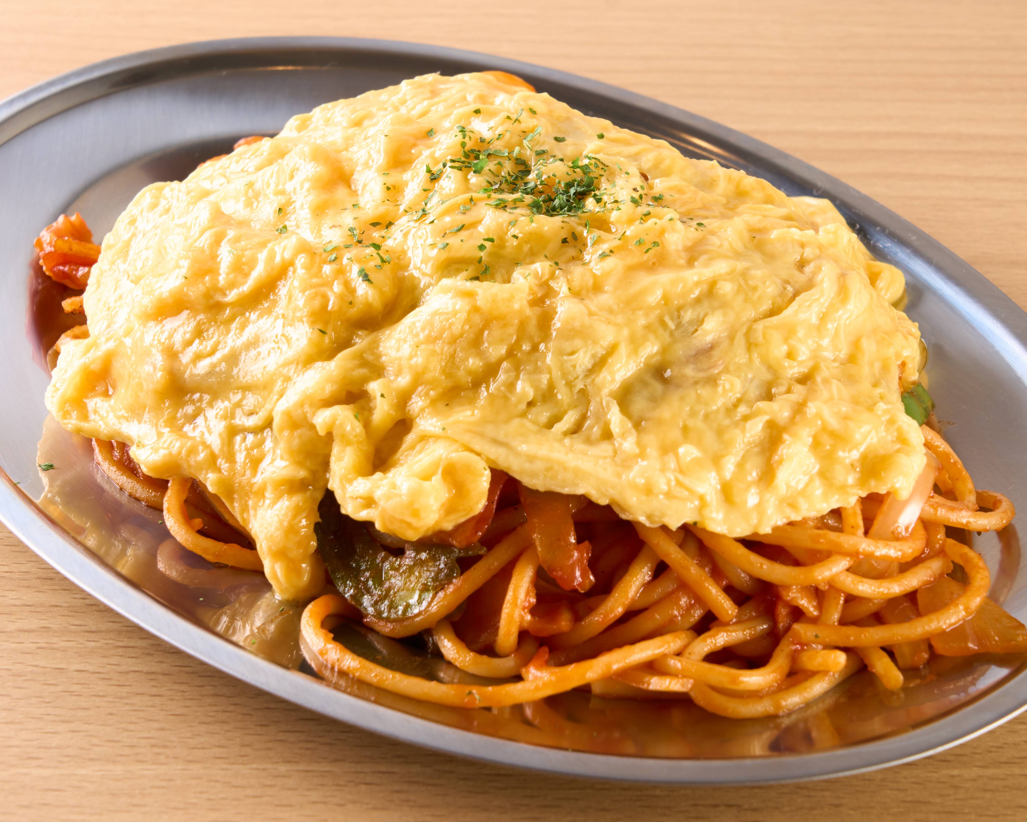 スパゲティの店『神田ナポリタン』 オム＆ナポリタン Omelette Napolitan