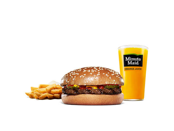 バーガーキング ハンバーガーキッズセット