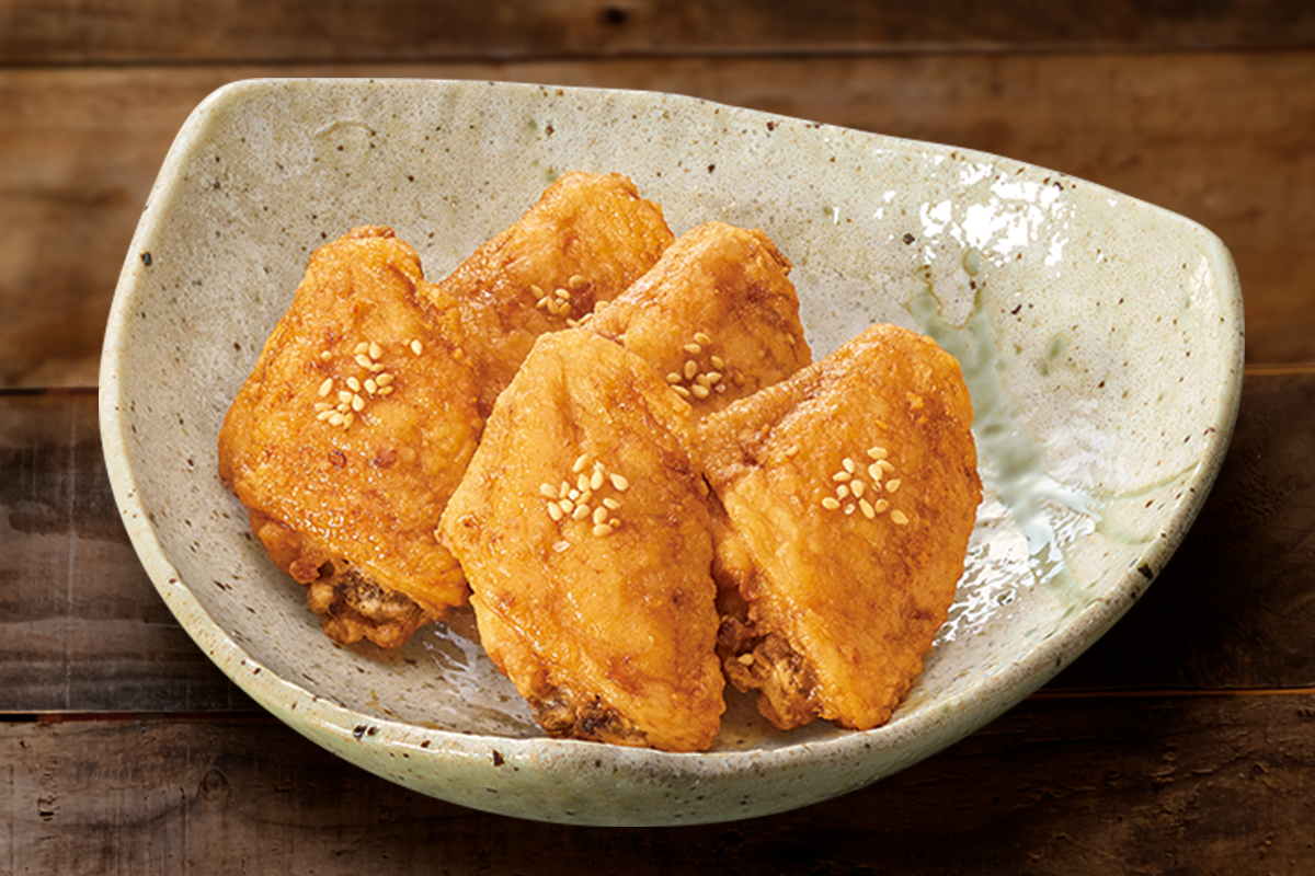 和食めん処サガミ 自慢の手羽先