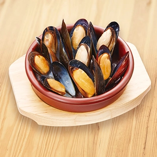 オリーブの丘 ムール貝の白ワイン蒸し